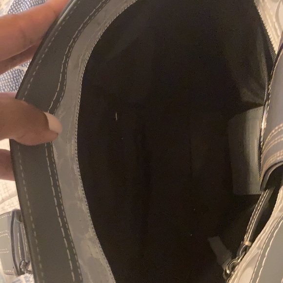 Coach Grey Satchel - Picture 6 of 7